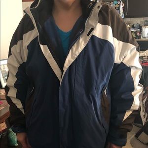 Columbia Fleece lined winter coat